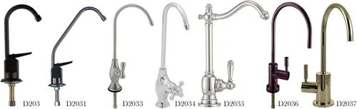 Vista 7 de Westbrass D2031-NL-12 Grifo dispensador de agua fría pura estilo Touch-Flo, bronce aceitado