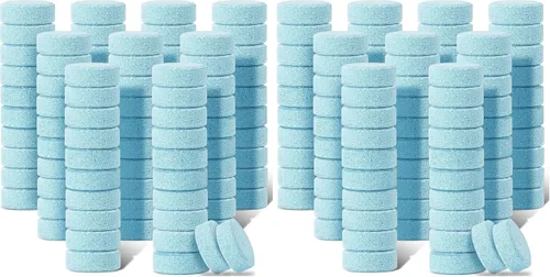 Vista 9 de Boao 100 tabletas para limpiaparabrisas de automóvil, pastillas de líquido de limpieza, limpiador concentrado de vidrio, líquido limpiaparabrisas