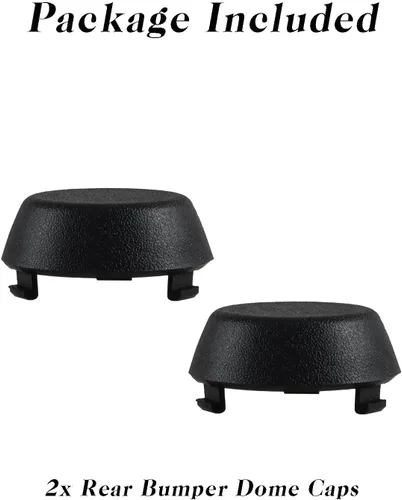 Vista 6 de Tapas de parachoques trasero compatible con Toyota Tundra 2000 2001 2002 2003 2004 2005 2006 Reemplazo #: PT228-34000-BK (2 unidades)