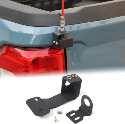 Aunginsy Soporte de antena para portón trasero de automóvil compatible con Ford Maverick 2022 2023 2024 2025 Pickup lado izquierdo Soporte de