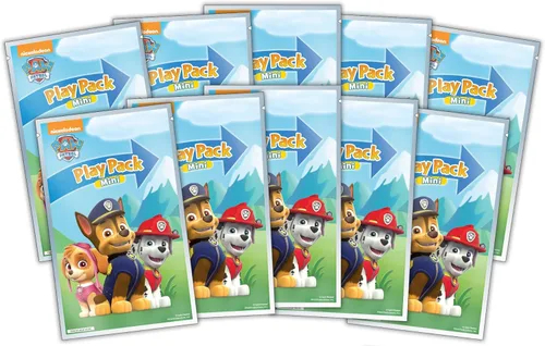 Vista 2 de Nickelodeon PAW Patrol Mini Libro para Colorear 10 Pack Paquete de Juego con Mini Libro para Colorear, 2 Mini Crayones y Adhesivos Bendon 41885