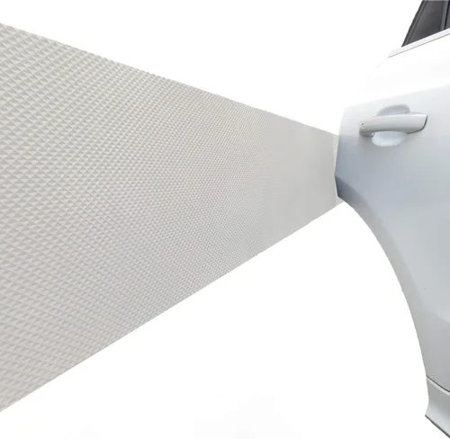 Ampulla Protector de Pared de Garaje Resistente al Agua, Diseñado en Alemania (Grosor de 1/4", Blanco)