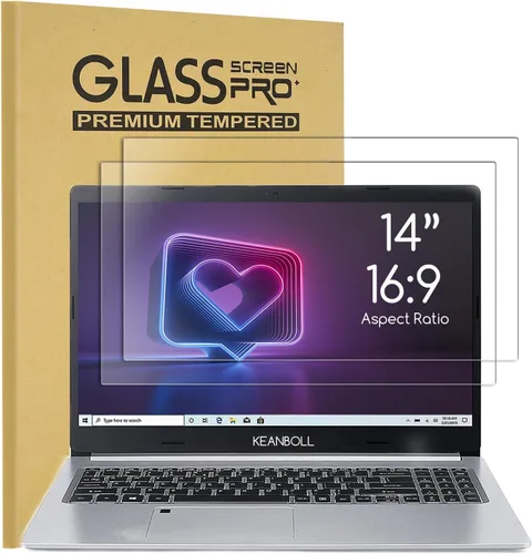 Vista 14 de Paquete de 2 protectores de pantalla de vidrio templado de 15.6 pulgadas para laptop de 15.6 pulgadas