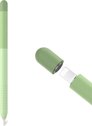 Vista 11 de Delidigi iPencil - Funda protectora para Apple Pencil 1ª generación de silicona de color degradado, accesorios compatibles con Apple Pencil de 1ª
