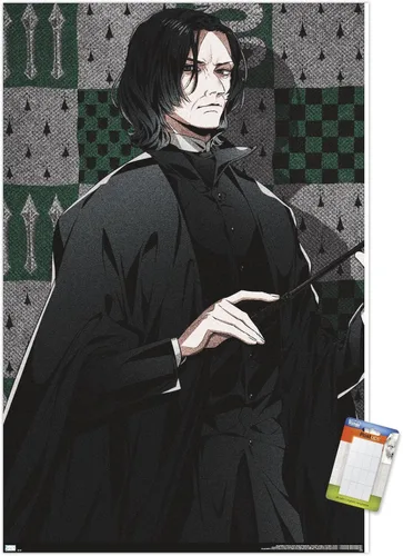 Vista 11 de Trends International The Wizarding World: Harry Potter - Póster de pared Dynasty Snape, 14.725 x 22.375 pulgadas, versión enmarcada de madera