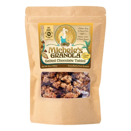 Vista 8 de Michele's Granola - Pistacho de limón - Avena integral hecha a mano sin OMG - Libre de gluten, soja, trigo y lácteos