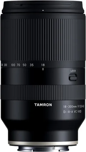 Vista 4 de Tamron 18-300 mm F/3.5-6.3 Di III-A VC VXD Objetivo para cámaras Sony E APS-C Mirrorless (Negro)