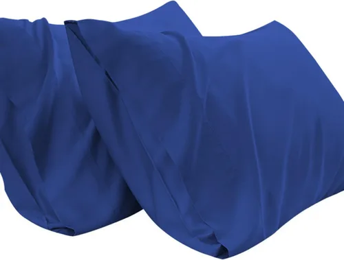 Vista 24 de TBM - Funda de almohada extra grande que se adapta incluso a las almohadas más esponjosas, incluyendo la funda de almohada estilo panqueque, funda