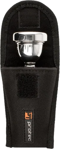 Vista 2 de Protec Boquilla de trombón/eufonio bolsa acolchada de nailon con cierre seguro de gancho y bucle, modelo A204