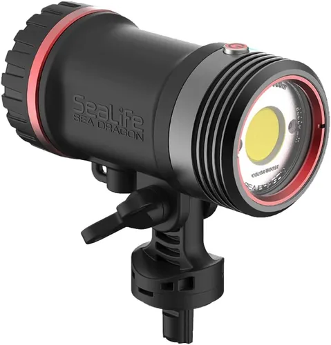 SeaLife Sea Dragon SL680 5000 - Juego de iluminación subacuática Sea Dragon 5000, cabezal de luz para foto/video con refuerzo de color, funda
