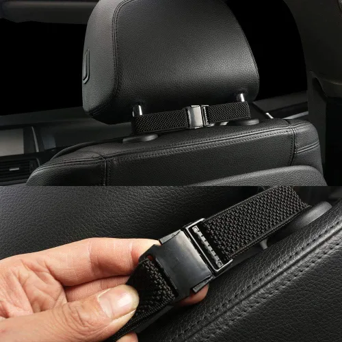 Vista 6 de Black Panther 1 par de fundas para asiento de automóvil, protectores de automóvil de lujo, funda universal antideslizante para asiento del conductor
