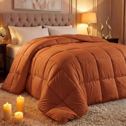 Vista 35 de Utopia Bedding - Edredón acolchado con inserto para edredón, edredón acolchado con pestañas en las esquinas, edredón alternativo cosido en caja