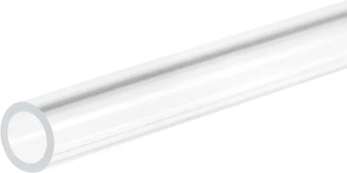 Vista 8 de MECCANIXITY Tubo de plástico rígido redondo transparente de acrílico 2 mm ID 4 mm OD 305 mm (12 ") para lámparas y linternas, sistema
