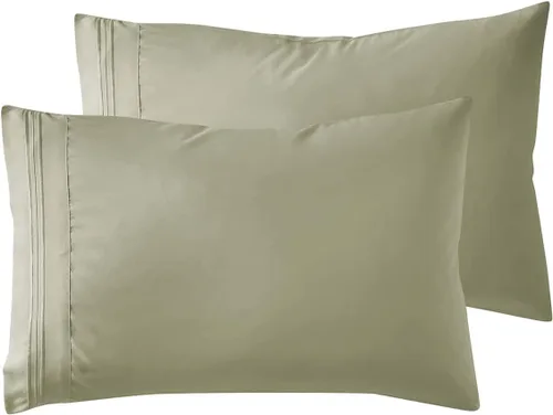 Vista 34 de Nestl Bedding - Fundas de almohada de microfibra Morado