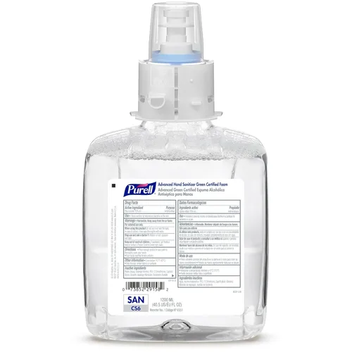 Vista 3 de PURELL Advanced - Kit de iniciación de espuma desinfectante de manos CS6, 0.0-40.6 fl oz de repuesto de espuma desinfectante de manos certificado
