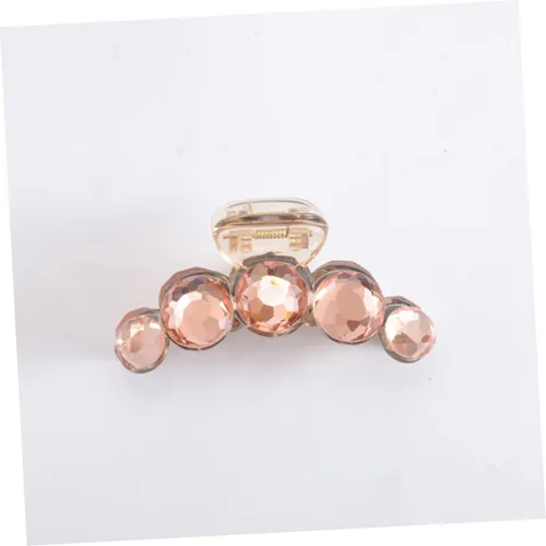 Vista 9 de FOMIYES Accesorios para el cabello con diamantes de imitación, pasadores de perlas, accesorios para el cabello de perlas, garras para el cabello