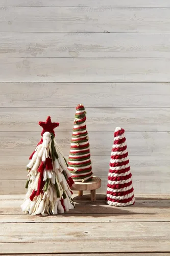 Vista 2 de Mud Pie Silla de árbol de lana, cascabel múltiple