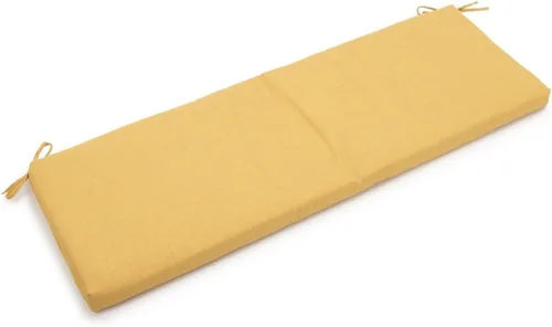 Vista 9 de Blazing Needles Cojín de banco para interiores y exteriores, 51 pulgadas de ancho, azul aguamarina