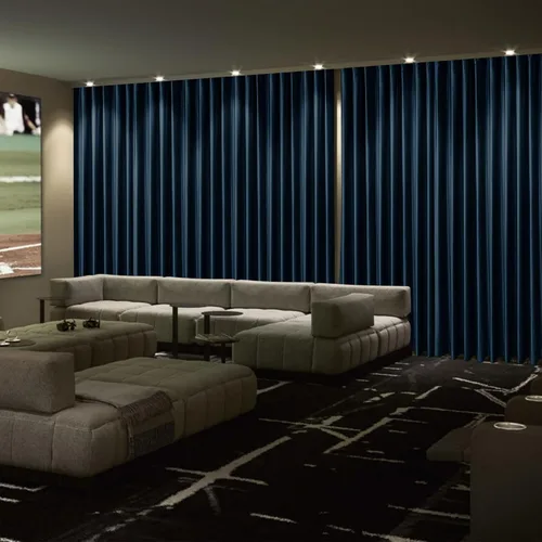 Frelement Cortinas grandes de terciopelo con ganchos planos, 250 pulgadas de ancho x 102 pulgadas de largo, cortinas para dormitorio principal con