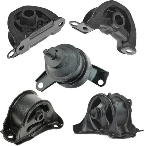 Vista 126 de TRQ Kit de montaje de motor de transmisión de motor de 5 piezas compatible con Ford Five Hundred Montego 6sp Auto AT 2005 - 2007