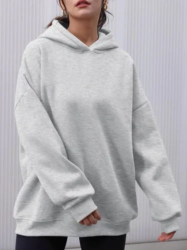 Vista 10 de AUTOMET Sudaderas con capucha de gran tamaño para mujer, sudaderas de forro polar con capucha 2024, ropa de otoño, trajes de moda, suéter de invierno