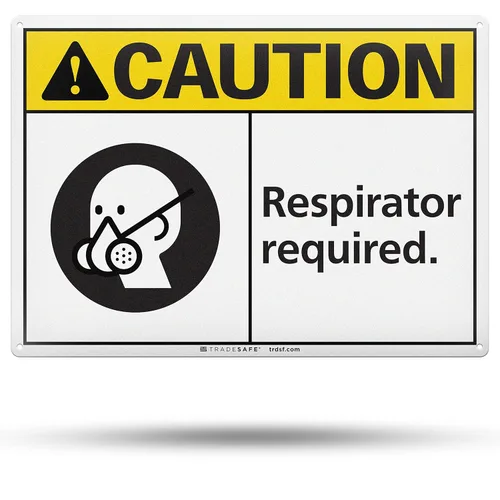 Vista 13 de TRADESAFE Señal de seguridad con chaleco de seguridad de EPI – Chaleco de Precaución Requerido en español, señal de seguridad de aluminio