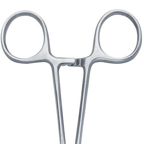 Vista 8 de SURGICAL ONLINE Juego de 2 héstatos curvos y rectos de 5 pulgadas, pinzas de bloqueo de acero inoxidable, ideal para enfermeras, fórceps de pesca
