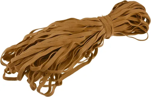 Vista 27 de MECCANIXITY Cordón elástico plano para coser de 1/4 de pulgada, 0.236 in, 33 yardas, cuerda elástica pesada para manualidades, color verde militar
