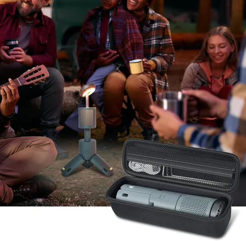 Vista 6 de Boobowl Funda Compatible con BYSOU/para AsFrost/para SupeDesk/para Outask Luz de Camping Telescópica y Plegable Nocturna de Iluminación Móvil