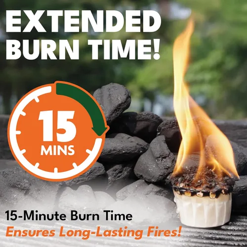 Vista 4 de Light-a-Fire, el mejor iniciador de fuego natural de Amazon, 30 vainas con contenedor