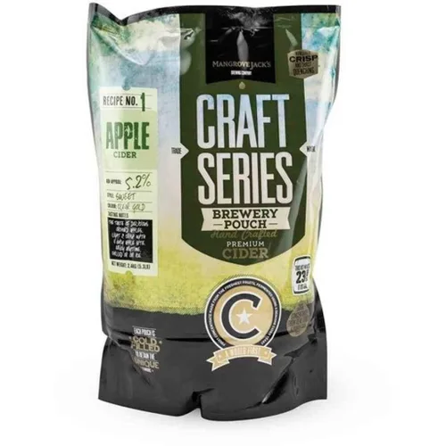 Vista 3 de Mangrove Jack's Kit de recetas de sidra de manzana dura, 6 galones