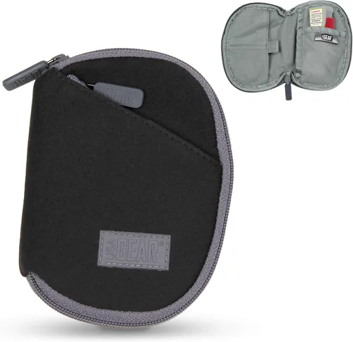 USA Gear Estuche para inhalador de asma – Bolsa de viaje con trabilla para cinturón incorporada, resistente a la intemperie, bolsillos interiores