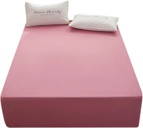 Vista 9 de Sábana bajera ajustable de tamaño individual, sábana bajera de bolsillo profundo para cama de 15 pulgadas, sábana de colchón suave y microfibra