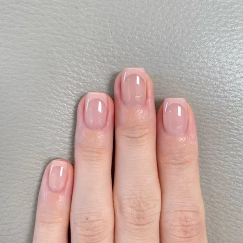 Vista 9 de Uñas postizas cuadradas a presión, uñas postizas cortas de cobertura completa, uñas postizas aurora, uñas acrílicas brillantes con pegamento, uñas 2