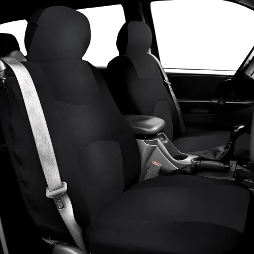 Vista 2 de FH Group Juego completo de fundas de asiento de automóvil multiusos integradas para cinturón de seguridad con regalo, ajuste universal