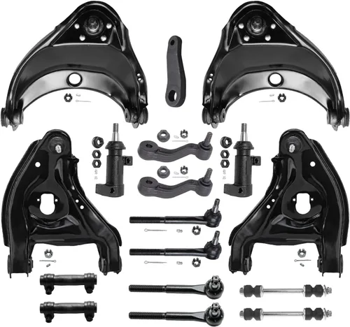 Vista 87 de Detroit Axle - Kit de suspensión RWD Front End de 16 piezas para Chrysler 300 Dodge Charger Challenger 11-14, 6 brazos de control, 4 barras