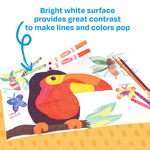 Vista 6 de Sax Pen and Ink - Papel de dibujo de sulfito de tinta (80 libras, 9 x 12 pulgadas), blanco, 100 hojas