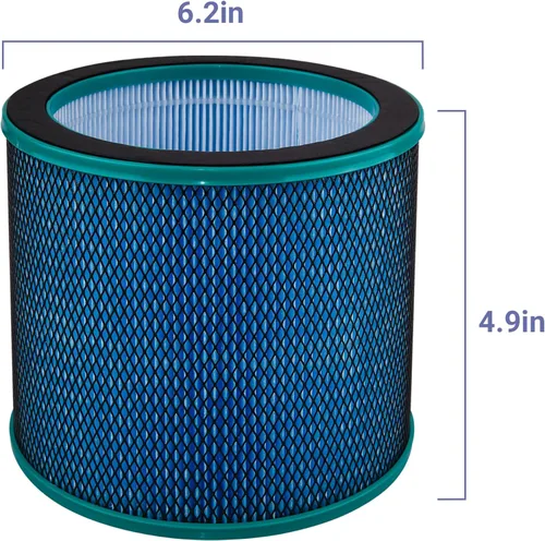 Vista 7 de R021/ R020 Replacement Filter Compatible with R21/R20 (SKJ-CR021 SKJ-CR020) Bladeless Tower Fan and Air Purifier 2-in-1 Medium, with H13 HEPA Filter