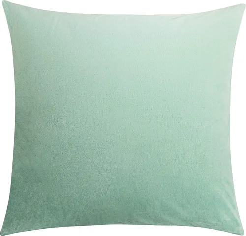 Vista 123 de NTBAY 1 paquete de funda de almohada corporal de terciopelo con cremallera, súper suave y acogedora, funda de almohada larga de franela mullida