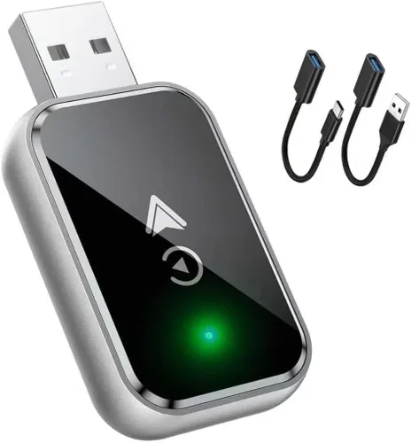 Wireless Carplay Adapter for BMW X3 X4 X5 X6 2017-2023 2024 2025, Effortlessly Convert Wired to Wireless CarPlay, Auto Adapter Car Play Dongle