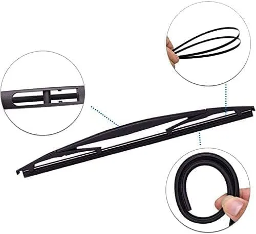 Vista 7 de Car rear windshield wiper blade wiper arm,for Nissan Xtrail T32 2014 2017 2016 2015,Windscreen Wiper Assembly Replacement