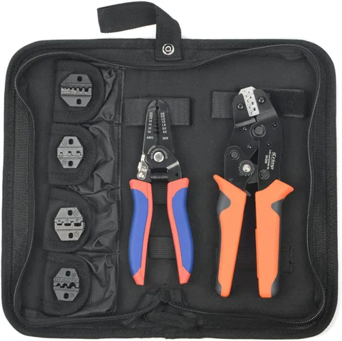 Vista 11 de iCrimp - Engarzadora de trinquete cuadrada para manguitos y virolas AWG 24-6