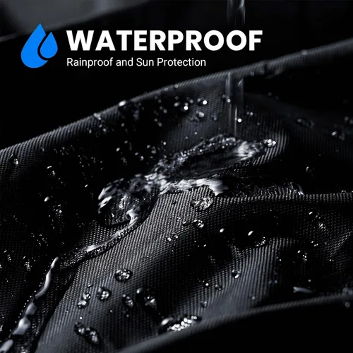 Vista 11 de Favoto - Funda impermeable para bicicleta al aire libre - Cubierta de bicicleta para 2 bicicletas XXL, protección contra el sol, la lluvia, el polvo