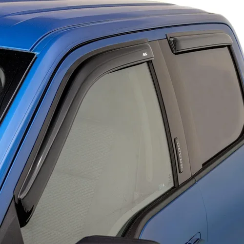 Vista 6 de Auto Ventshade [AVS] Protectores de lluvia de montaje exterior para Toyota Sienna 2011 - 2020 Visores de ventilación de ventana, 4 piezas
