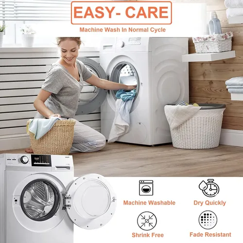 Vista 5 de IDEAhome Sábana bajera ajustable de punto de Jersey de 75 x 33 pulgadas con bolsillo profundo de 8 pulgadas, adecuada para literas, camping, casas