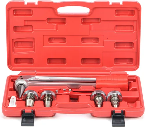 Vista 9 de iCrimp Kit de herramientas de expansión manual con cabezales de expansión de rotación automática, herramienta expansora de mango extensible