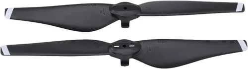 Vista 9 de CW CCW - 2 pares de cuchillas de hélice de fibra de carbono de liberación rápida, accesorios para cuadricóptero RC Drone para aire (rayas blancas)