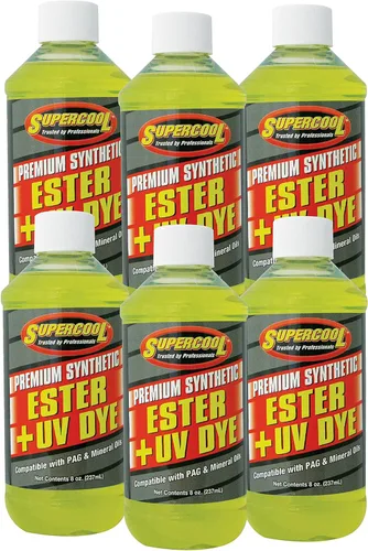 Vista 10 de TSI Supercool Aceite de éster E8 con tinte UV 8oz 1-Pack