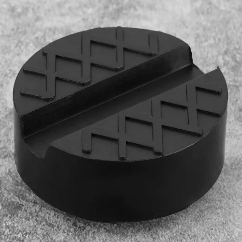 Vista 7 de Fydun - Almohadilla de goma, universal de 4 toneladas con forma de cilindro de automóvil, soporte de goma para gato, almohadillas adaptadoras