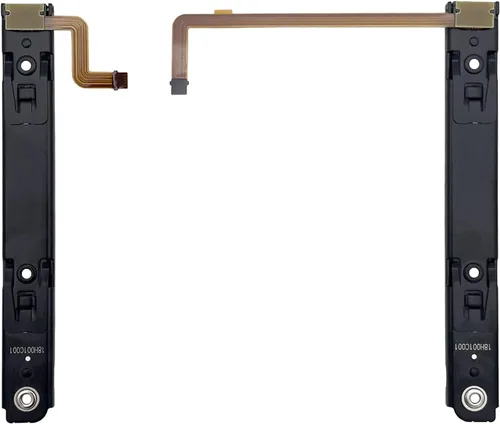 Vista 4 de Original Right and Left Slide Rail Replacement,Replace Broken/Worn Slider Rails for Nintendo Switch OLED HEG-001 Console with Repair Screwdrivers kit